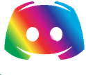 Rainbow_Discord_Logo emote for Discord