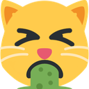 vomiting_cat emote for Discord