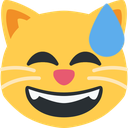 sweat_cat emote for Discord