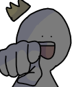 kinng_laughing_at_you emote for Discord