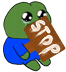 pepe_stop emote for Discord