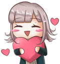 chiaki_heart emote for Discord