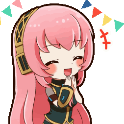 MegurineLuka_Applause1 emote for Discord