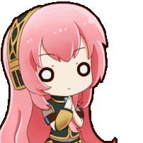MegurineLuka_Sparkle emote for Discord