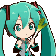 HatsuneMiku_Happy emote for Discord