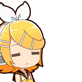 KagamineRin_Heart emote for Discord