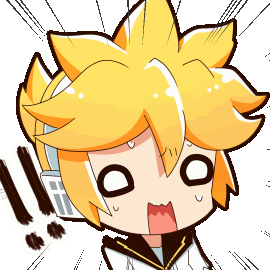 KagamineLen_Afraid emote for Discord