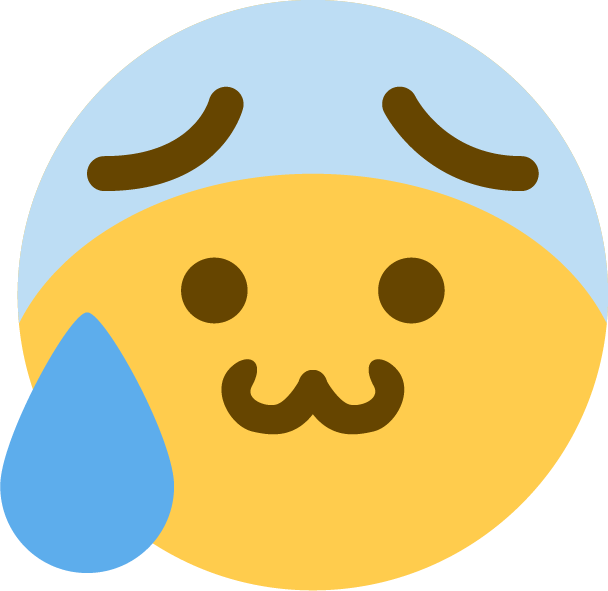 owo_cold_sweat emote for Discord