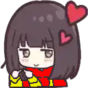 Zheng_blushed emote for Discord