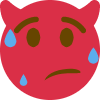 Sweating_Devil emote for Discord