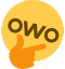 owo_think emote for Discord