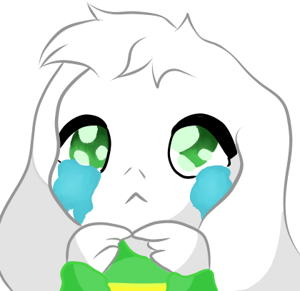 Asriel_Cry emote for Discord