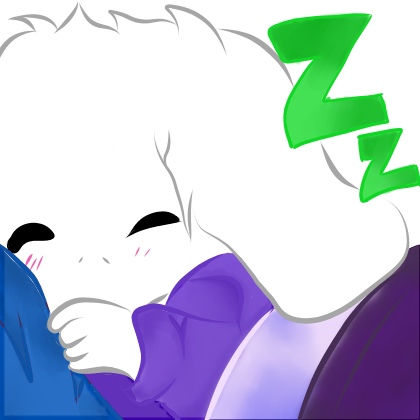 Asriel_Sleepy emote for Discord