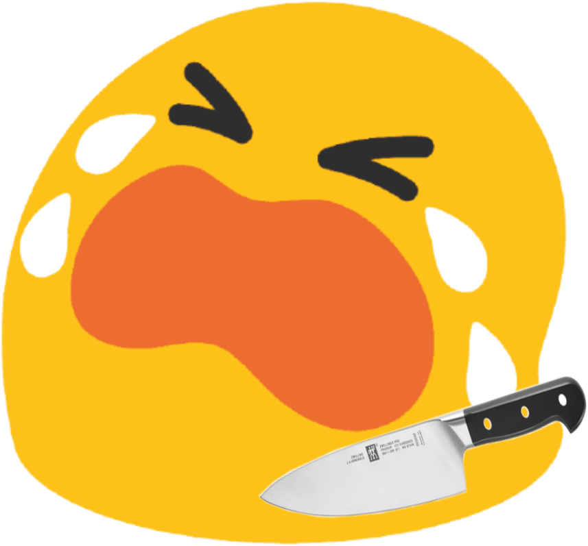 emo_cry_knife emote for Discord