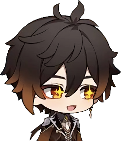 zhongli_sparkle emote for Discord