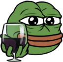 pepe_wine emote for Discord