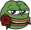 pepe_rose emote for Discord