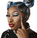 megan_thinking emote for Discord