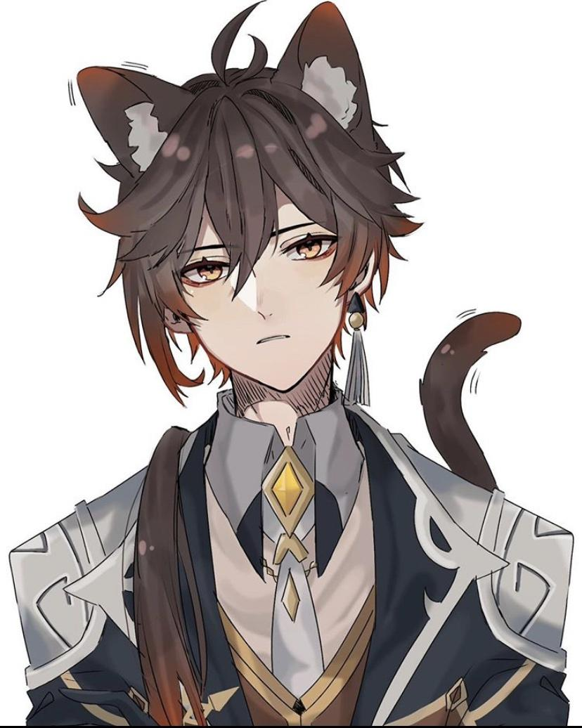 zhongli_cat_ears emote for Discord