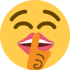 shush emote for Discord