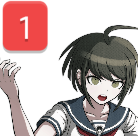 komaru_naegi_ping emote for Discord