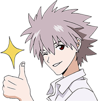Kaworu_thumbs_up emote for Discord
