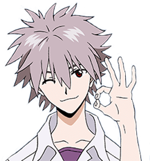 Kaworu_nagisa_ok emote for Discord