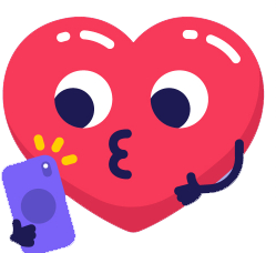 valentines_heart_happy emote for Discord