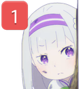 EmiliaPing emote for Discord