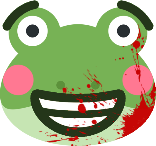 psychofrog emote for Discord
