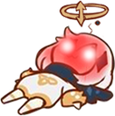 PaimonWoke emote for Discord