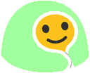 comfyblob_green emote for Discord
