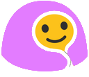 comfyblob_purple emote for Discord