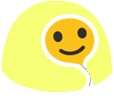 comfyblob_yellow emote for Discord