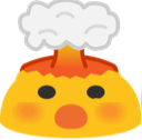 BlobMindblown emote for Discord