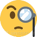a_face_with_monocle emote for Discord
