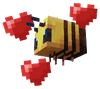 MinecraftBeeLove emote for Discord
