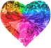 Diamond_Rainbow_Heart emote for Discord