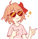 Sayori_yes emote for Discord