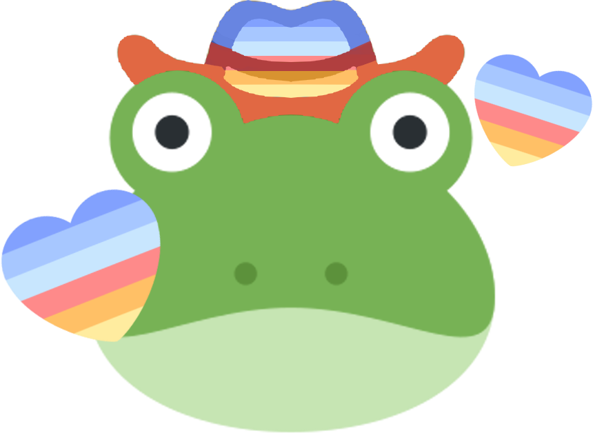 gay_man_cowboy_frog emote for Discord
