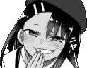 NagatoroBeret emote for Discord