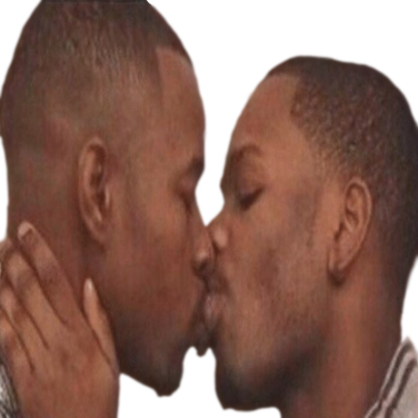 kiss_yo_homies emote for Discord