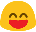 BlobGrin emote for Discord