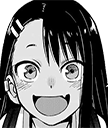 NagatoroSmile emote for Discord