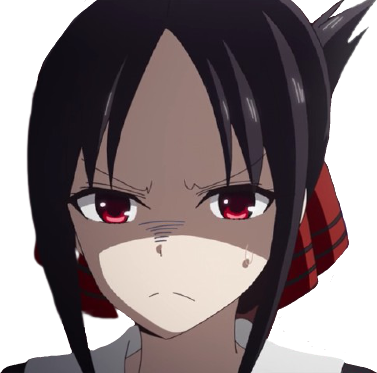 kaguya_disappointed emote for Discord