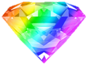 Rainbow_Diamond emote for Discord