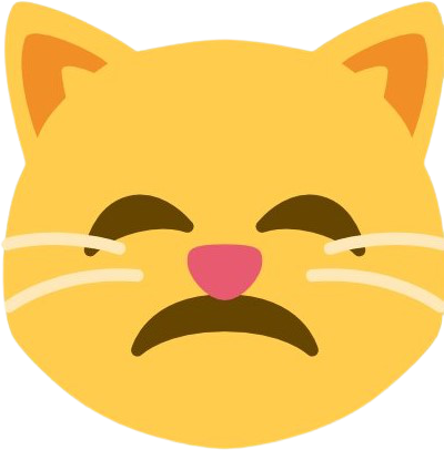 disappointed_cat emote for Discord
