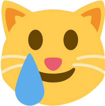 smiling_cat_with_tears emote for Discord