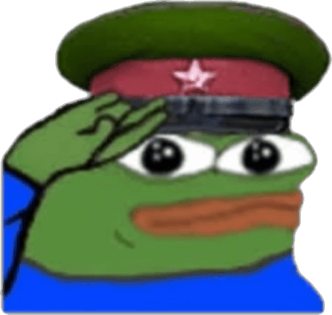 peepo_salute emote for Discord