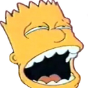 Bart_Laugh emote for Discord